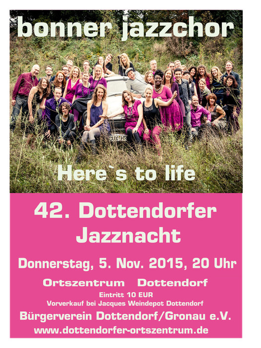 Plakat 42. Dottendorfer Jazznacht