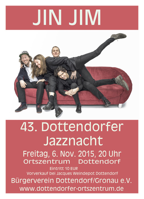 Plakat 43. Dottendorfer Jazznacht