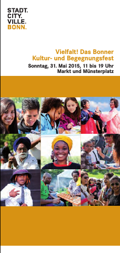 Flyer: Vielfalt! Kultur- und Begegnungsfest 2015
